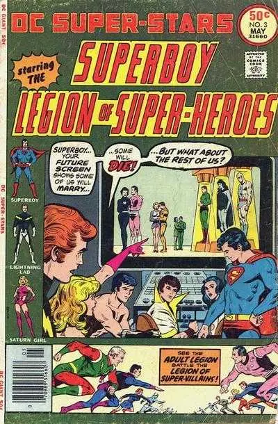 Dc Super-Star Starring Superboy And The Legion Of Super-Heroes (Vol 1) #3 Vf 1