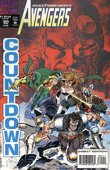 The Avengers (Vol 1) #365 Nm 1