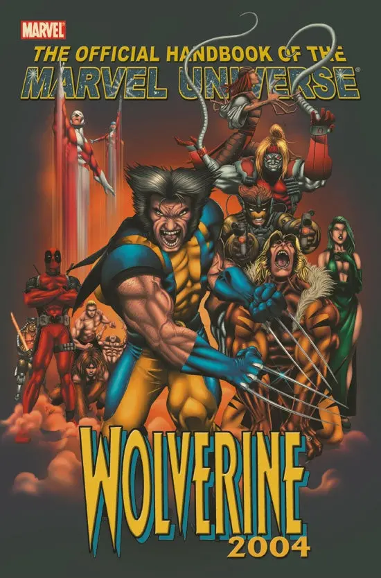 Official Handbook Of The Marvel Universe: Wolverine 2004 Nm 1