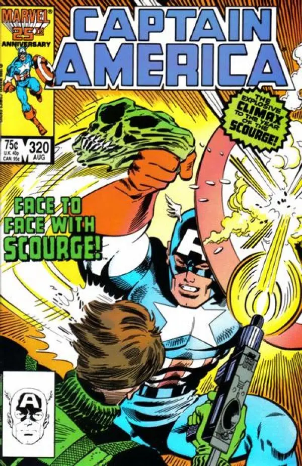 Captain America (Vol 1) #320 Vf 1