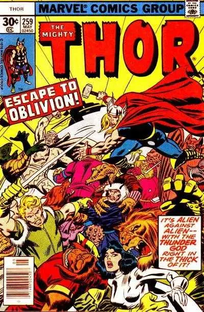 Mighty Thor (Vol 1) #259 Fn 1