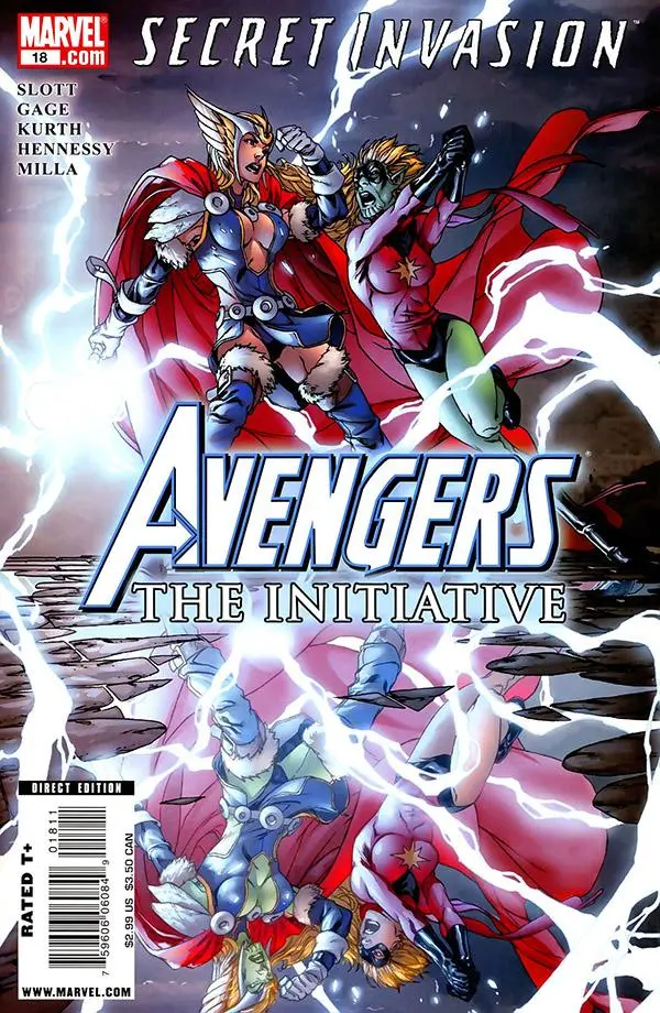 Avengers: The Initiative (Vol 1) #18 Nm 1