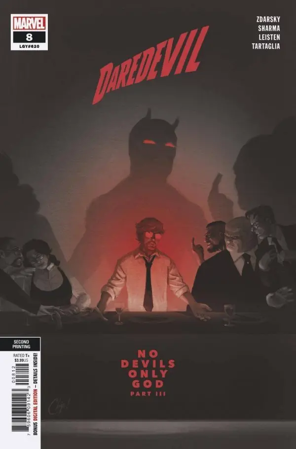Daredevil #8 2Nd Printing (Vol 6) Nm 1