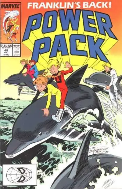 Power Pack (Vol 1) #48 Vf 1