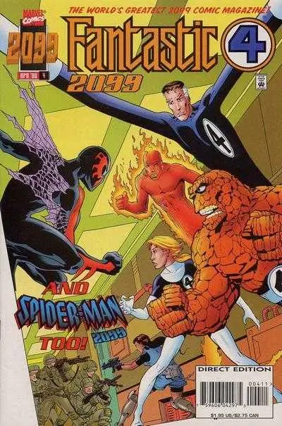 Fantastic Four 2099 (Vol 1) #4 Vf 1