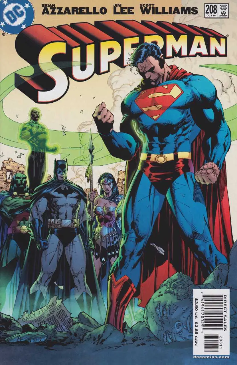Superman (Vol 2) #208 Vf 1