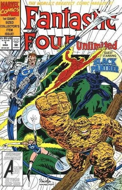 Fantastic Four Unlimited (Vol 1) #1 Nm 1