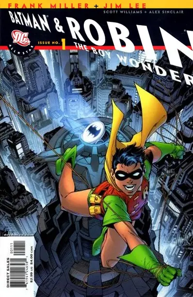 All Star Batman & Robin, The Boy Wonder (Vol 1) #1 Jim Lee Robin Variant Vf 1