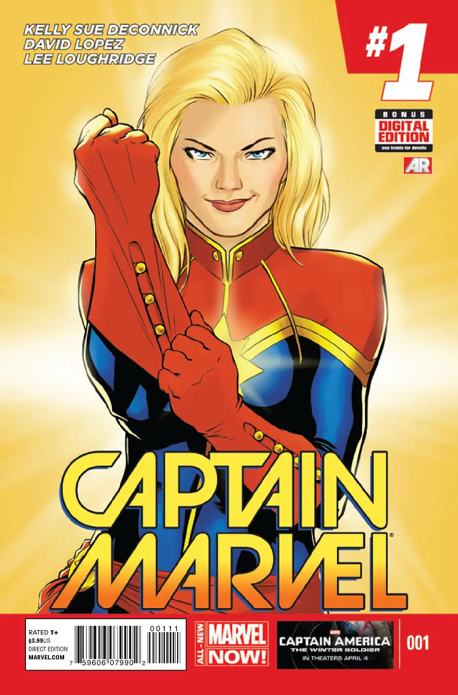 Captain Marvel (Vol 7) #1 Vf 1