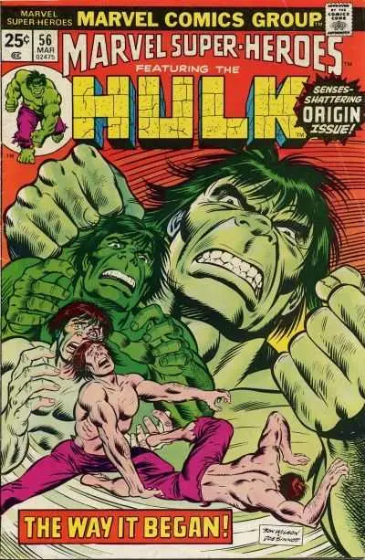 Marvel Super-Heroes Featuring The Incredible Hulk (Vol 1) #56 Fn 1