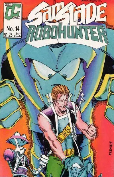 Sam Slade Robohunter (Vol 1) #14 Vf 1