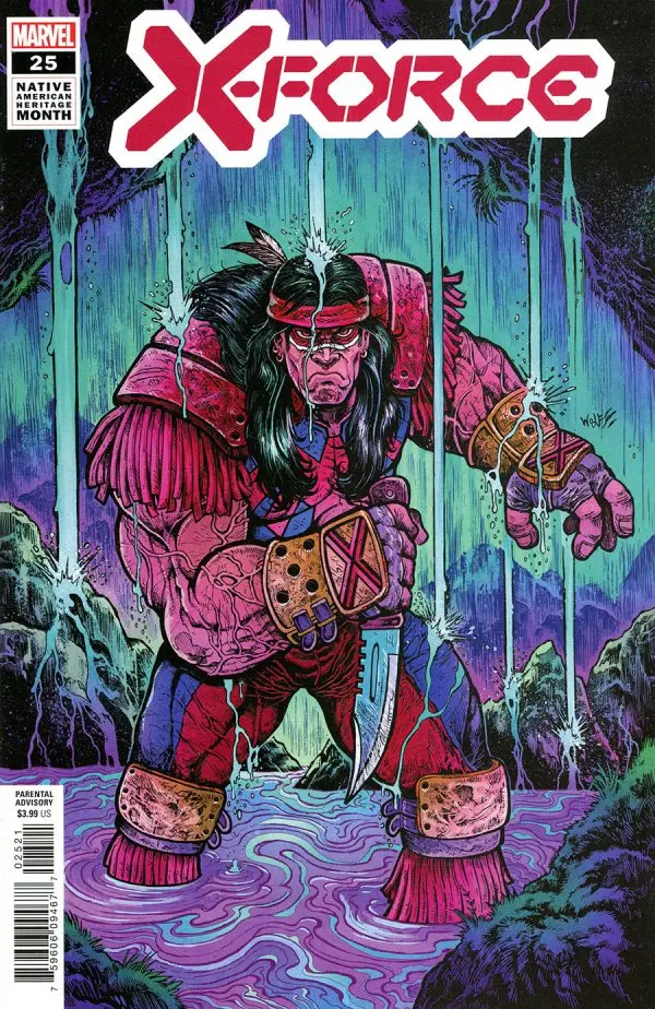 X-Force (Vol 6) #25 Maria Wolf Native American Heritage Month Variant Nm 1