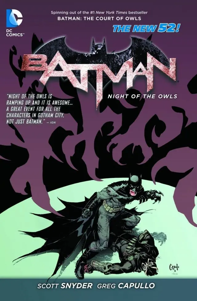 Batman: Night Of The Owls Tp 1