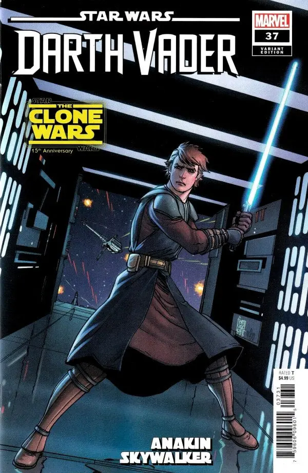 Star Wars: Darth Vader (Vol 3) #37 Giuseppe Camuncoli The Clone Wars 15Th Anniversary Variant Nm 1