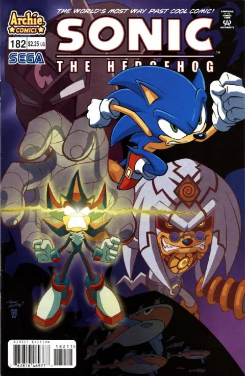 Sonic The Hedgehog (Vol 3) #182 Vf 1