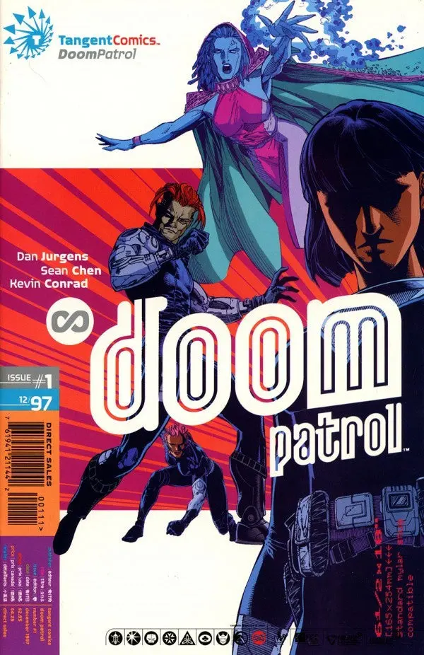 Tangent Comics: Doom Patrol (Vol 1) #1 Vf 1