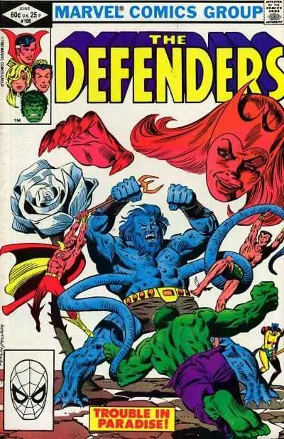 The Defenders (Vol 1) #108 Vf 1