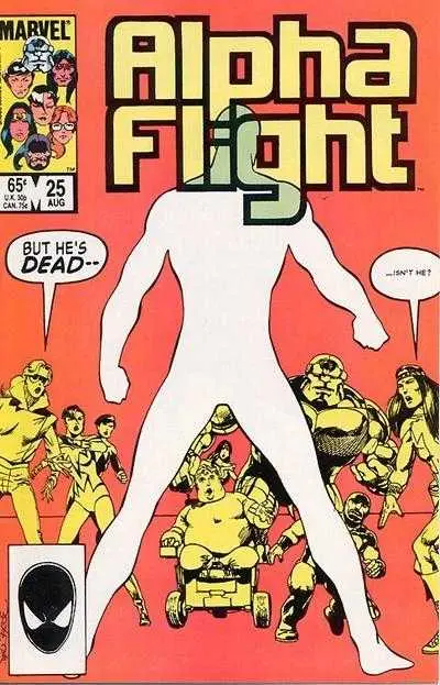 Alpha Flight (Vol 1) #25 Vf 1