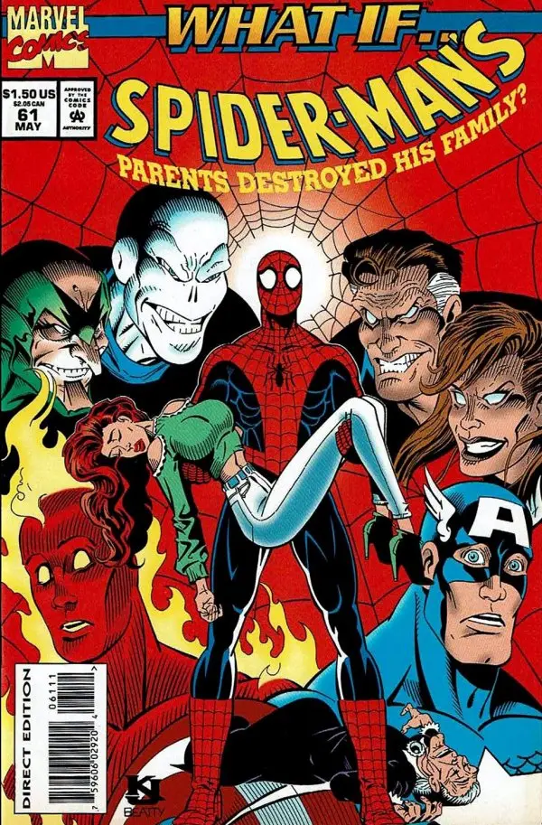 What If... Spider-Man's Parents Destroyed His Family? (Vol 2) #61 Vf 1