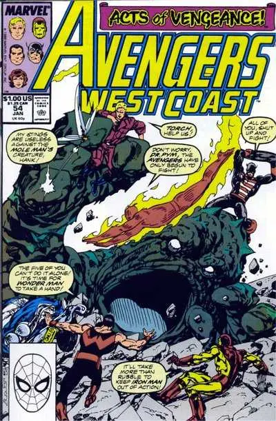 Avengers West Coast (Vol 2) #54 Nm 1
