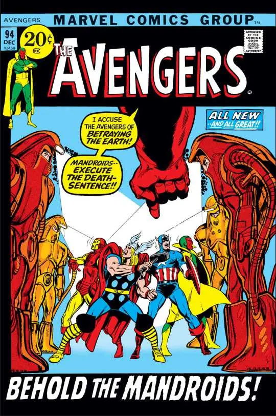 The Avengers (Vol 1) #94 Vg 1