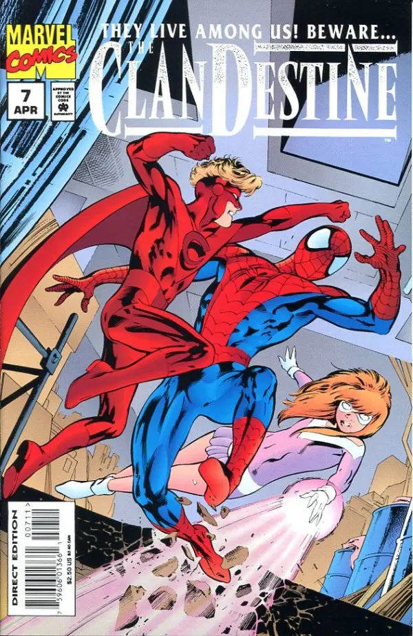 The Clandestine (Vol 1) #7 Vf 1
