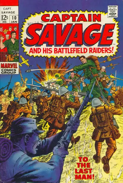 Capt. Savage And His Leatherneck Raiders (Vol 1) #10 Vg 1