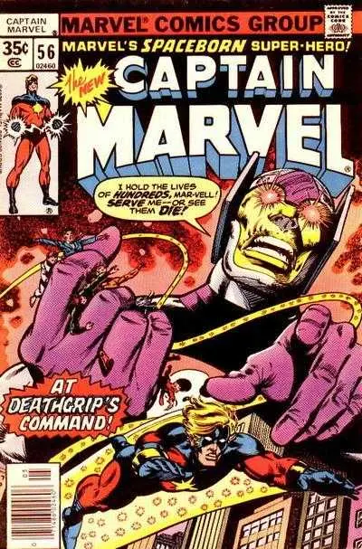 Captain Marvel (Vol 1) #56 Vf 1