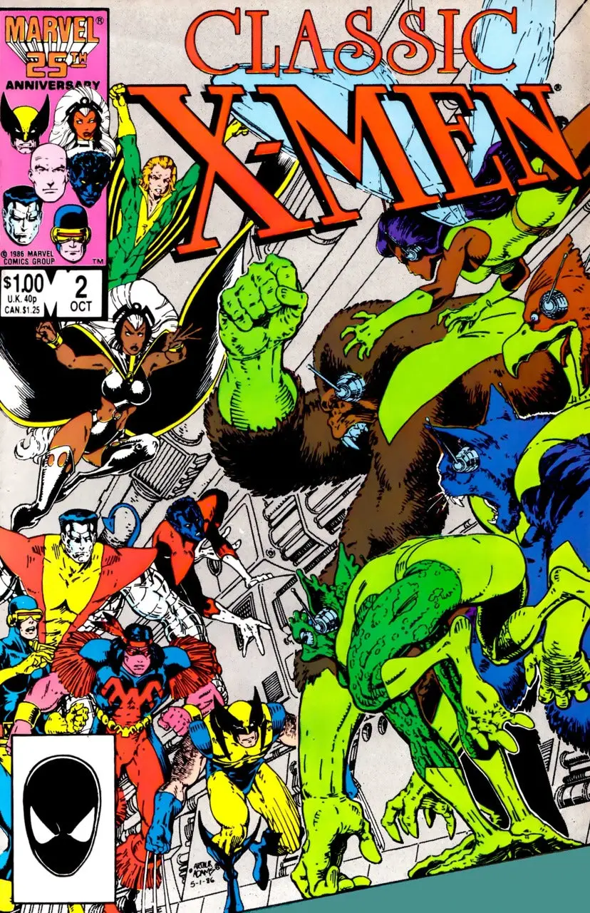 Classic X-Men (Vol 1) #2 Vf 1