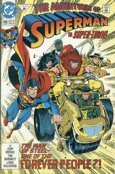 Adventures Of Superman (Vol 1) #495 Nm 1