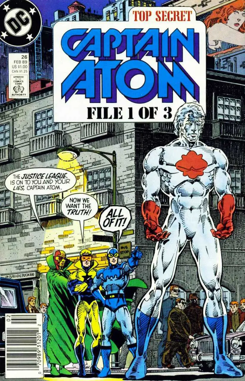 Captain Atom (Vol 1) #26-28 (File #1-3) Vf 1