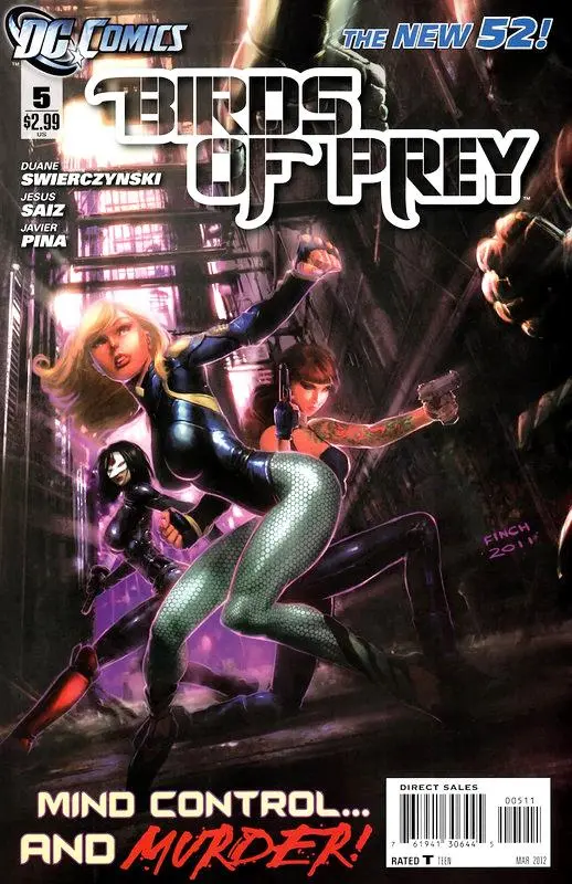 Birds Of Prey (Vol 3) #5 Vf 1