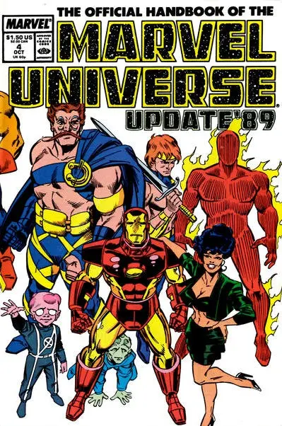 The Official Handbook Of The Marvel Universe: Update '89 #4 Fn 1
