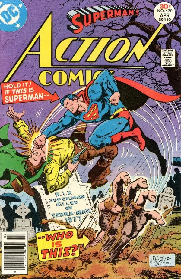 Action Comics (Vol 1) #470 Vf 1