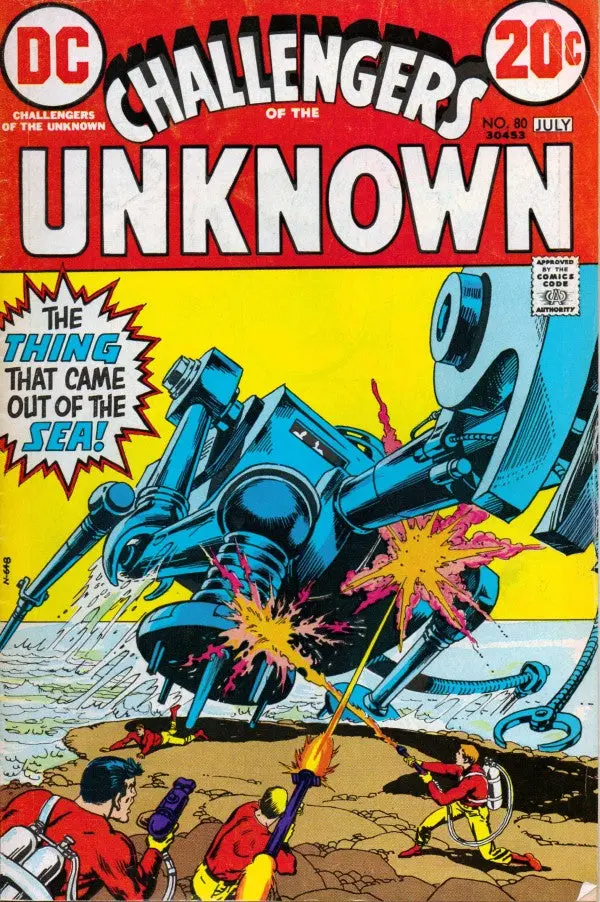 Challengers Of The Unknown (Vol 1) #80 Fn 1