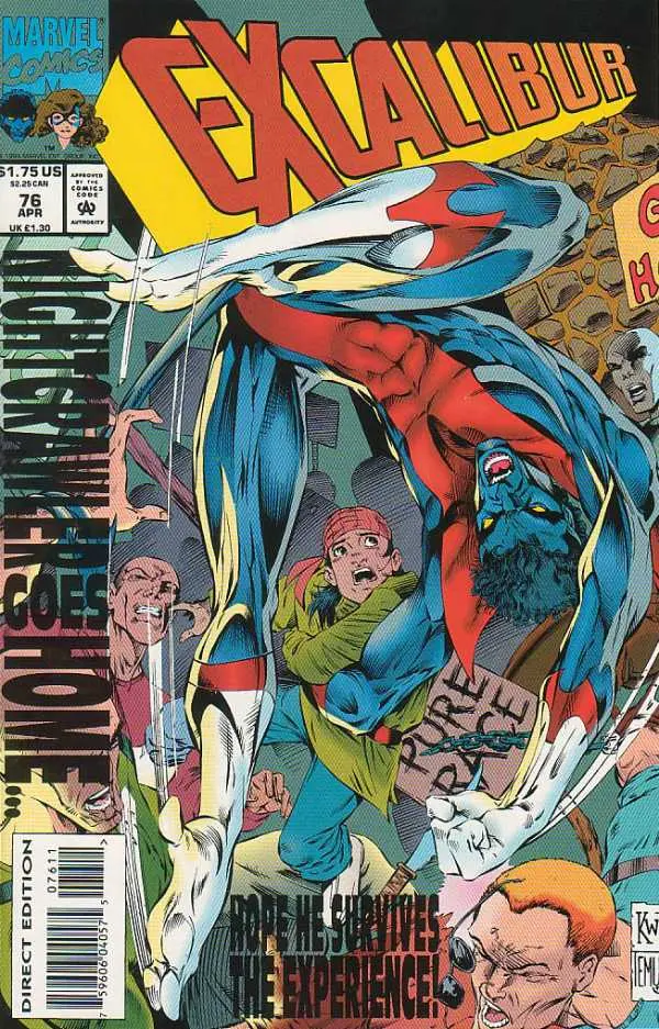 Excalibur (Vol 1) #76 Vf 1