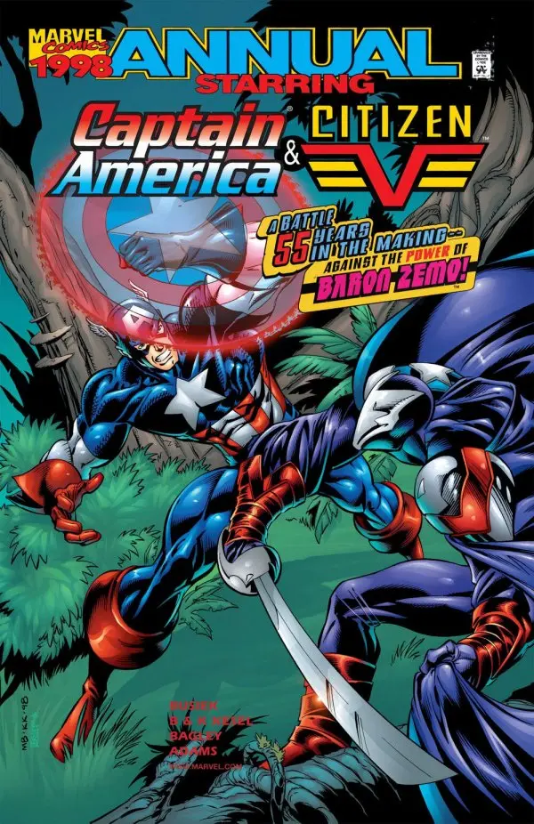 Captain America/Citizen V '98 #1 Fn 1