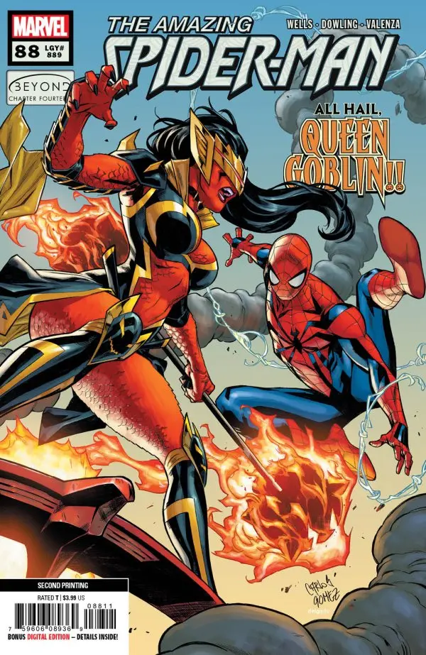 The Amazing Spider-Man (Vol 5) #88 2Nd Printing Carlos Gómez Vf 1