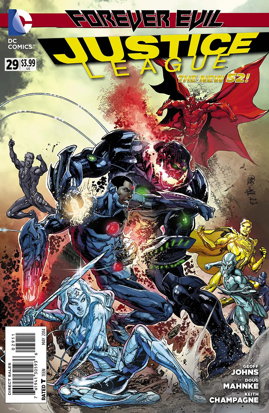 Justice League (Vol 2) #29 Vf 1