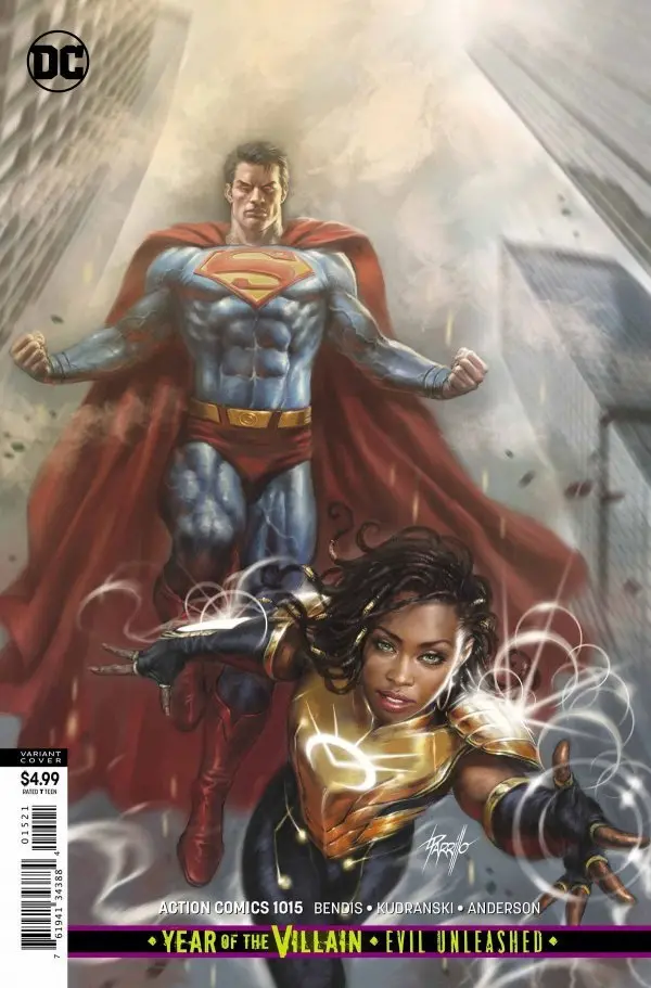 Action Comics (Vol 3) #1015 Parrillo Card Stock Variant Vf 1