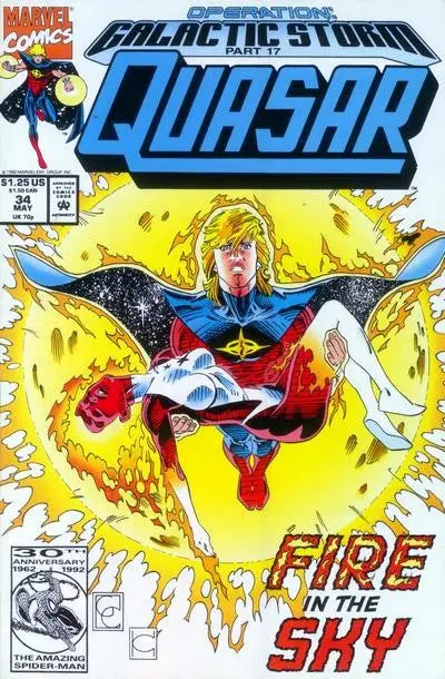 Quasar (Vol 1) #34 Vf 1