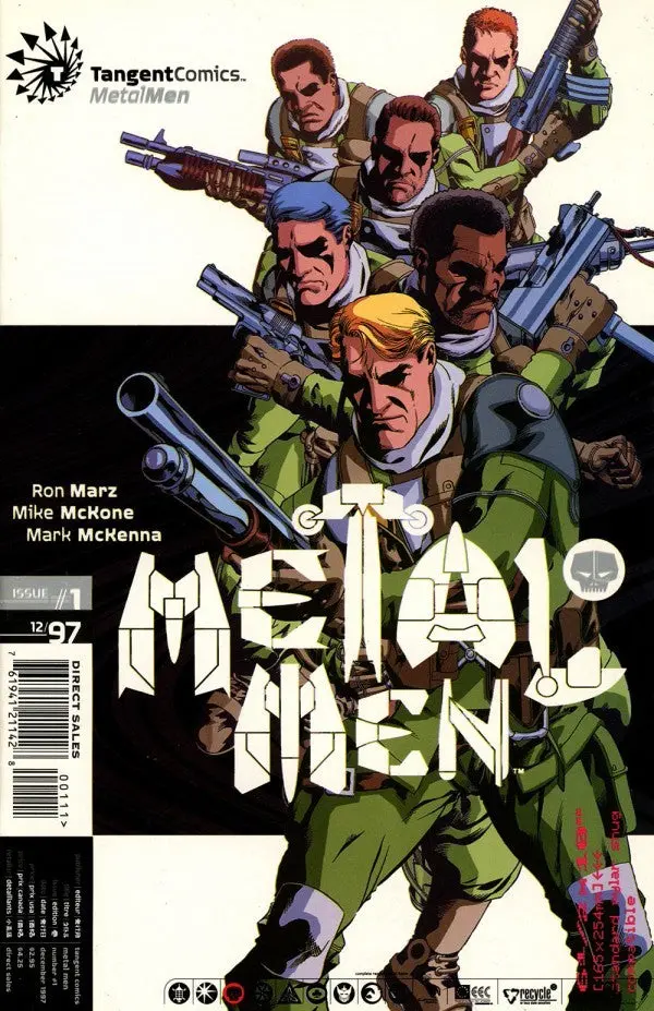Tangent Comics: Metal Men (Vol 1) #1 Vf 1