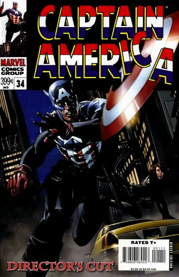 Captain America: Director's Cut (Vol 5) #34 Vf 1