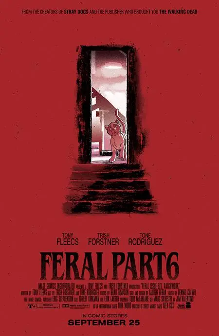 Feral (Vol 1) #6 Cover B Tony Fleecs Barbarians Homage Varian Nm 1