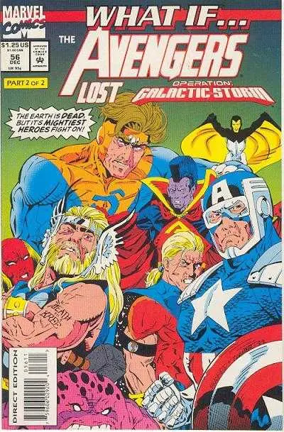 What If... The Avengers Lost Operation Galactic Storm? (Vol 2) #56 Vf 1