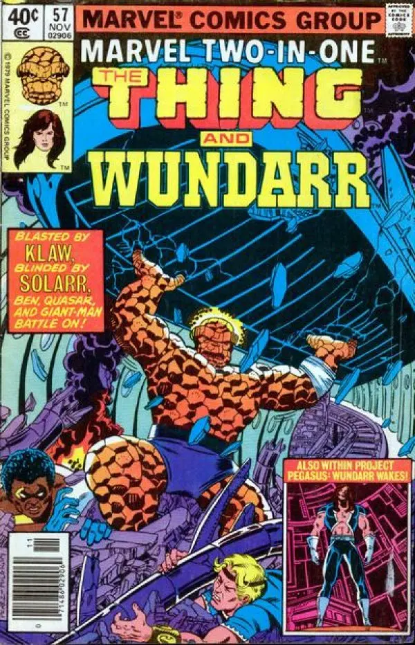 Marvel Two-In-One #57 Vf 1