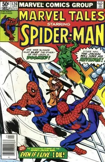 Marvel Tales Starring Spider-Man #126 Vf 1