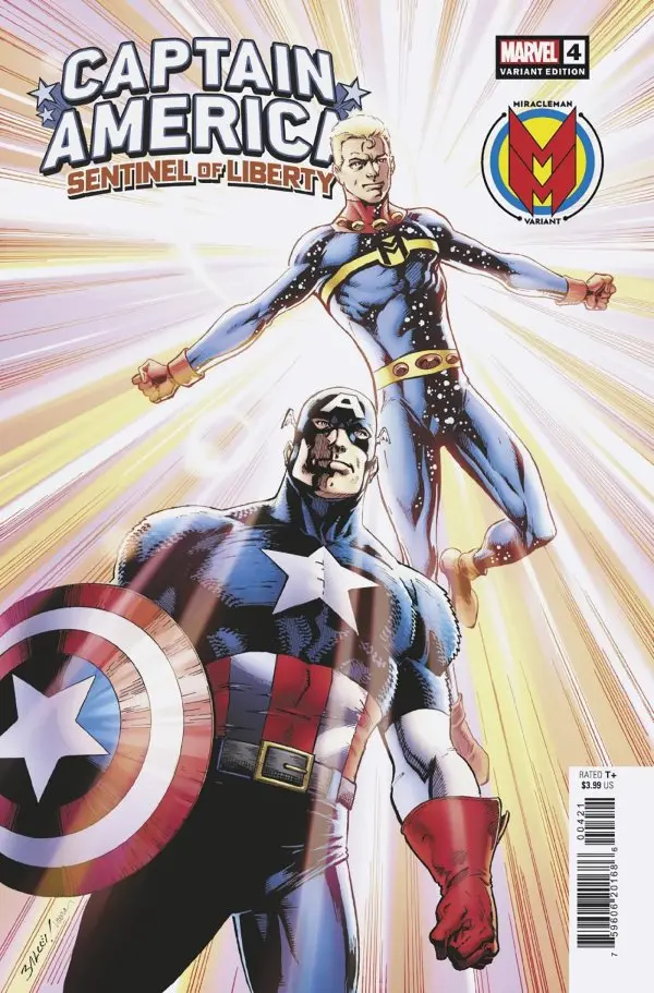Captain America: Sentinel Of Liberty (Vol 2) #4 Bagley Miracleman Variant Vf 1