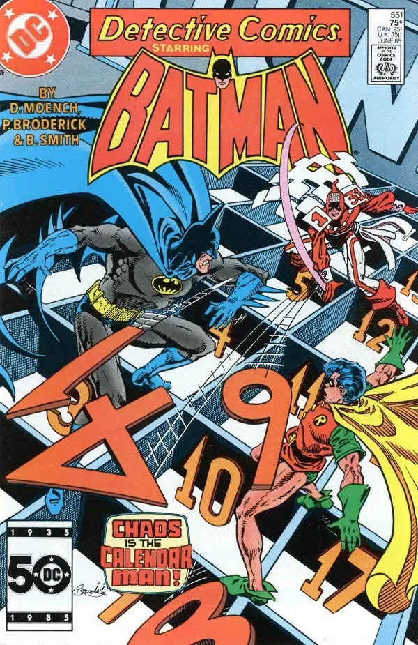 Detective Comics (Vol 1) #551 Nm 1