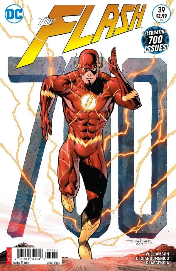 The Flash (Vol 5) #39 Tony S. Daniel 700 Issues Variant Nm 1